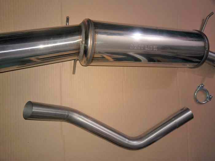 Silencieux Prowler inox pour Renault Megane I coupé et cab 0