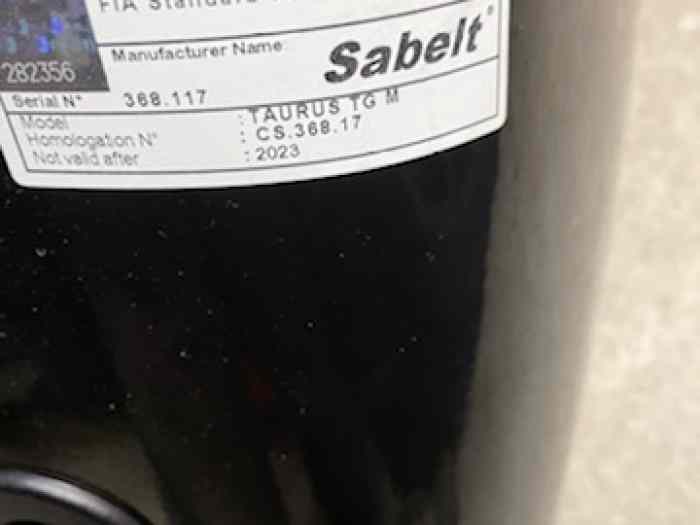 Baquet sabelt renault sport 1