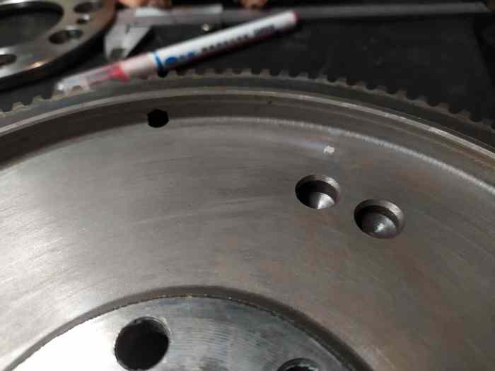 Volant moteur tu5jp4 neuf 30min de rodage sur banc 2