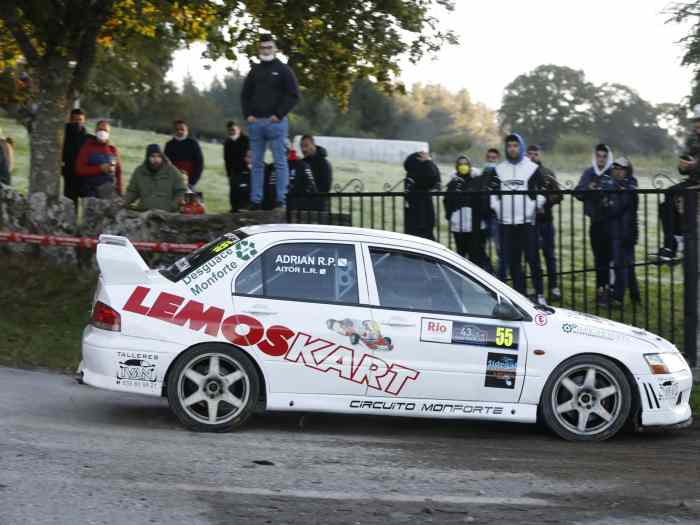 Mitsubishi evo VII rs2 rallye nacional listo para correr 0