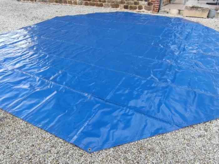 BACHE ASSISTANCE OCTOGONALE BLEUE 0