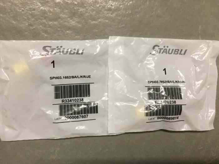 Raccords STAUBLI SPH03 neuve (set Male + Femelle) 1