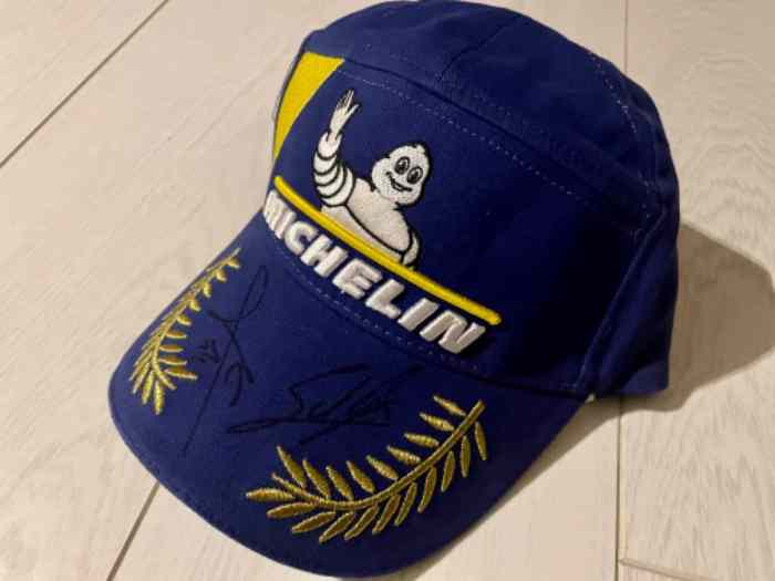 Casquette podium michelin officiel OGIER Catalogne 2018