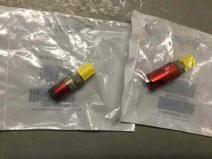 Raccords STAUBLI SPH03 neuve (set Male + Femelle) 0