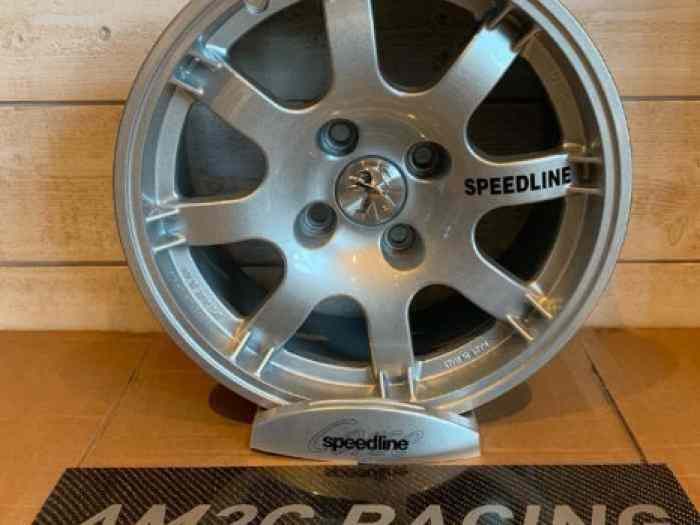 4 jantes SPEEDLINE PTS SL 434+4 caches peugeot 1