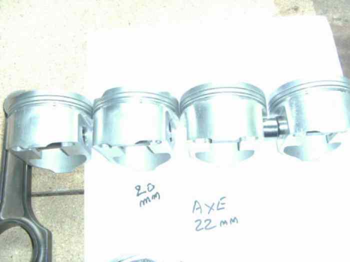 4 PISTONS JE GR A PEUGEOT 306 RS XU10JP4RS 1