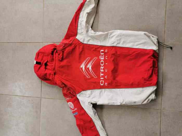 Veste De Sport Rouge Citroën Leonardo Taille S - Pour Rallye Terre, Très Bon état