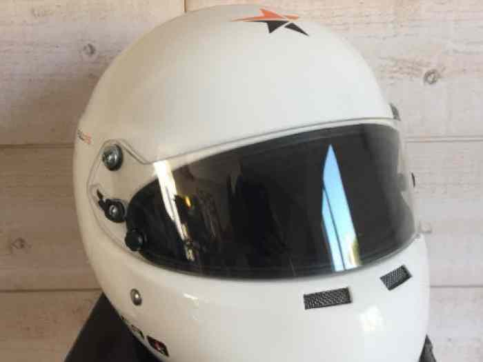 CASQUE FIA ORECA FULL RS AVEC VISIERE TRANSPARENTE