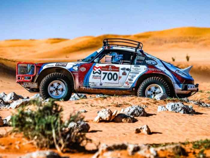 Porsche 911 Safari 3ème H2 place Dakar...