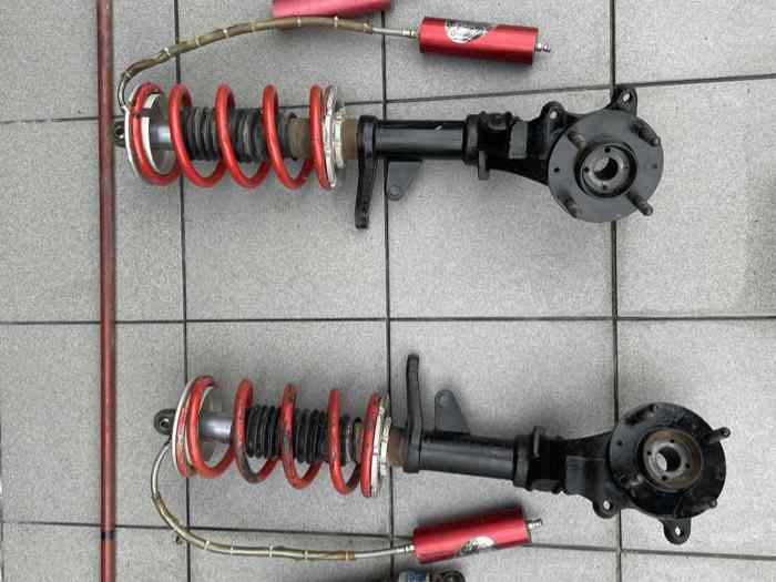 Saxo Extremetech gravel suspension pièces et voitures de course à vendre, de rallye et de circuit.