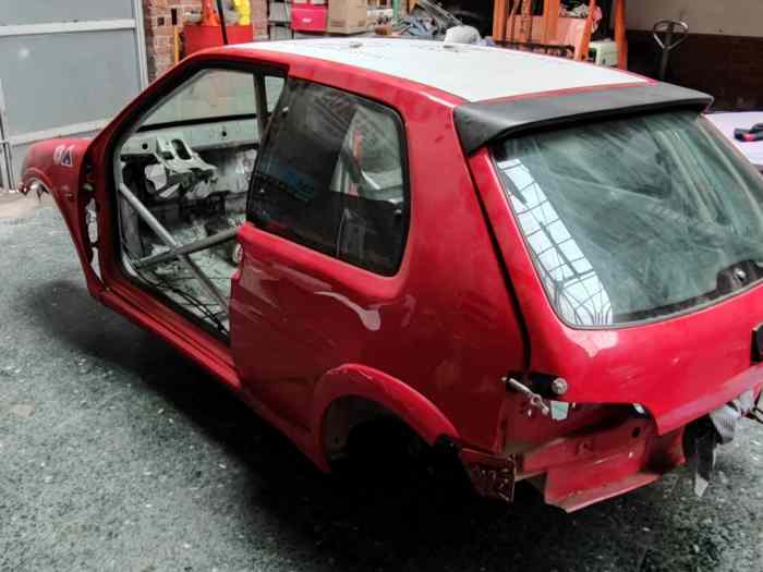 Caisse 106 rallye avec arceau Sparco RAC 0