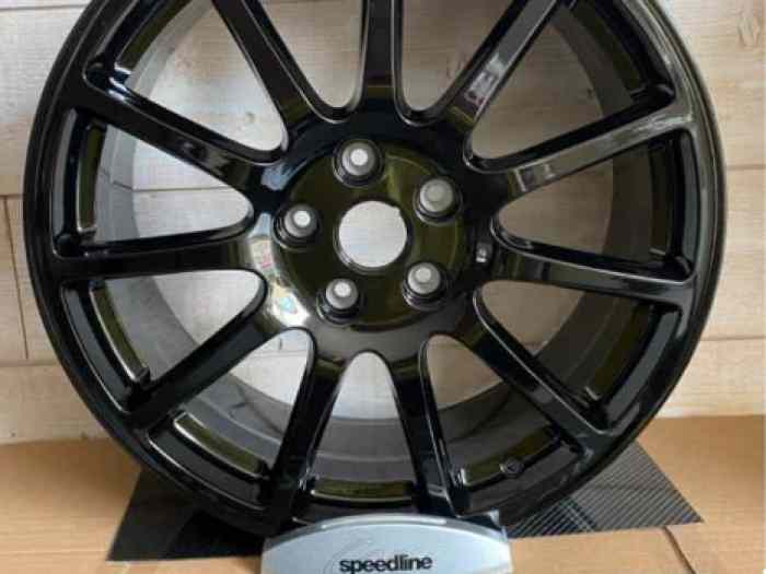 JANTE SPEEDLINE TURINI TYPE 2120 RENAULT MEGANE 3 RS TROPHY R 19 POUCES NOIR