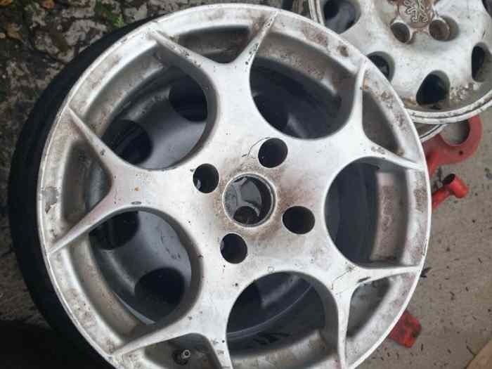 Jantes 15 + Pneus PSA Peugeot Citroën 2