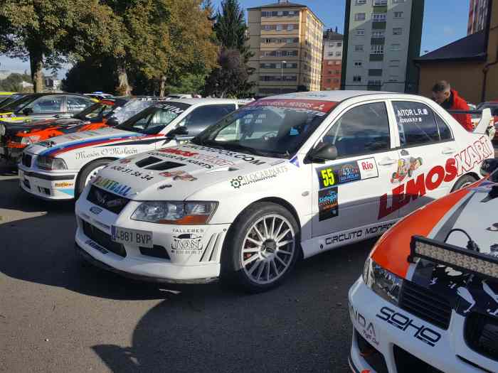 Mitsubishi evo VII rs2 rallye nacional listo para correr 2