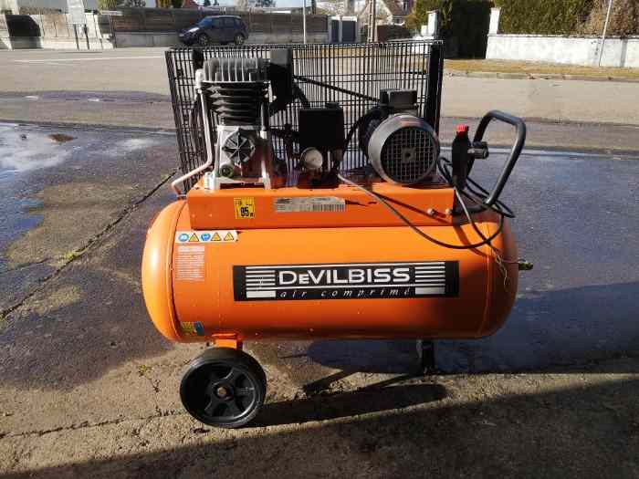 Compresseur Devilbiss 100L 0