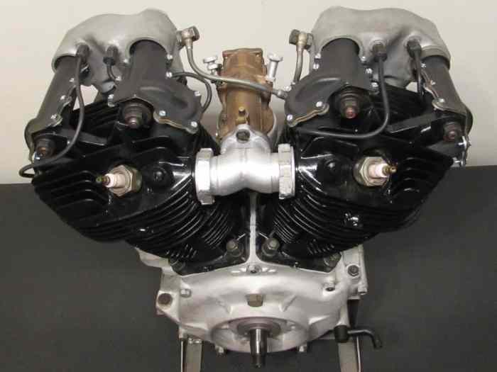 Harley El Knucklehead Engine 1937 0