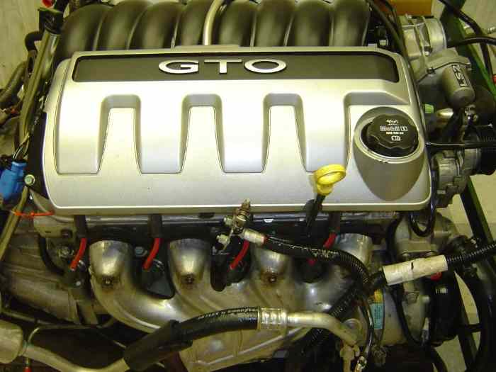 LS2 Engine 4L60E Pontiac GTO LS2 Engine 0