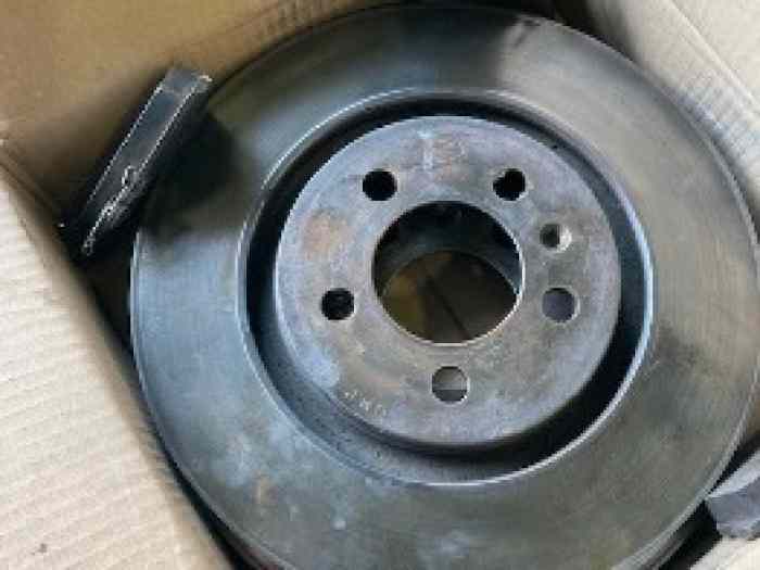 2 DISQUES FREINS AV GOLF 3 GTI VRAIS GROUPE N OMP 288X25 TBE 3