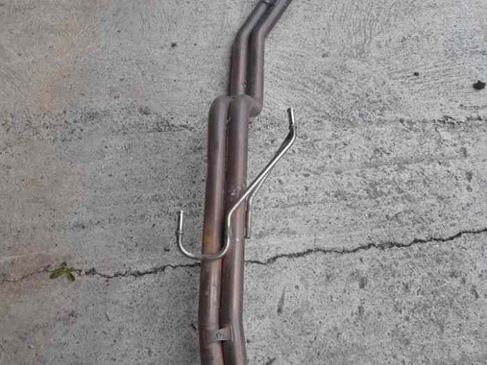 ligne d échappement bi-tube 206 rc grA ou f2000 1