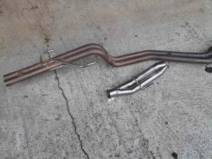 ligne d échappement bi-tube 206 rc grA ou f2000 2