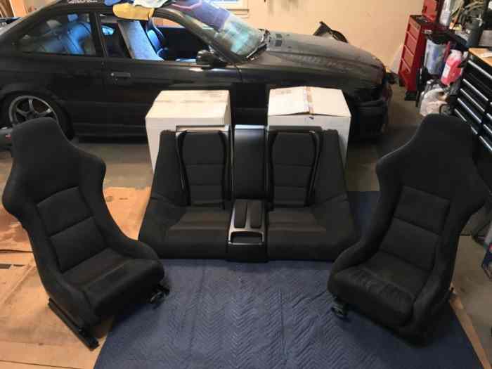 Bmw E46 M3 CSL Seats Oem 2