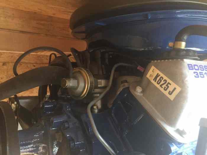 Boss 351 Engine R Code 1970 1