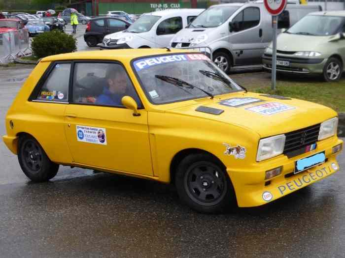 Peugeot 104 zs , laissez passer VHRS , 80hp, 5 vitesses 1