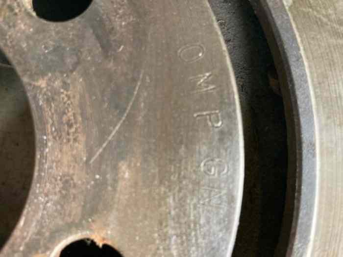 2 DISQUES FREINS AV GOLF 3 GTI VRAIS GROUPE N OMP 288X25 TBE 2