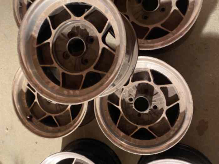 Vends 9 jantes ATS Classic 7x13 pouces 2