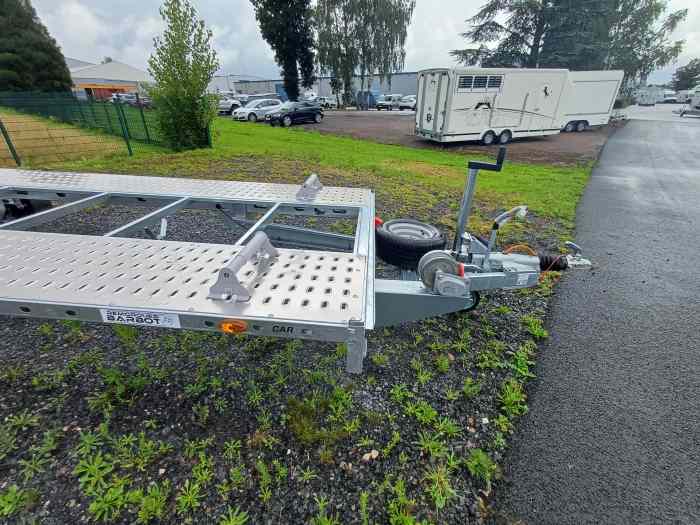 Plateau 8.50m 2 voitures 4