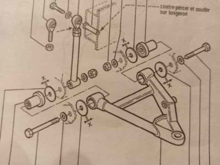 Silent Bloc de train pour R11 groupe A, Gt turbo groupe A, R5 turbo, Alpine A110 et A310 – photo 3 sur 3