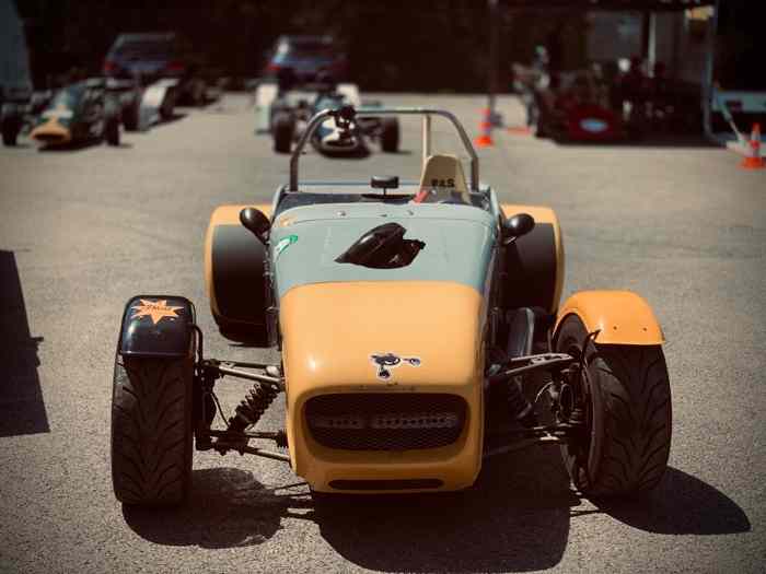 Lotus seven châssis Dax Rush moteur mo...