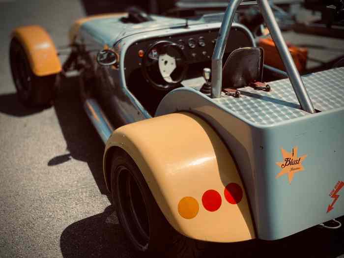 Lotus seven châssis Dax Rush moteur moto Honda 4