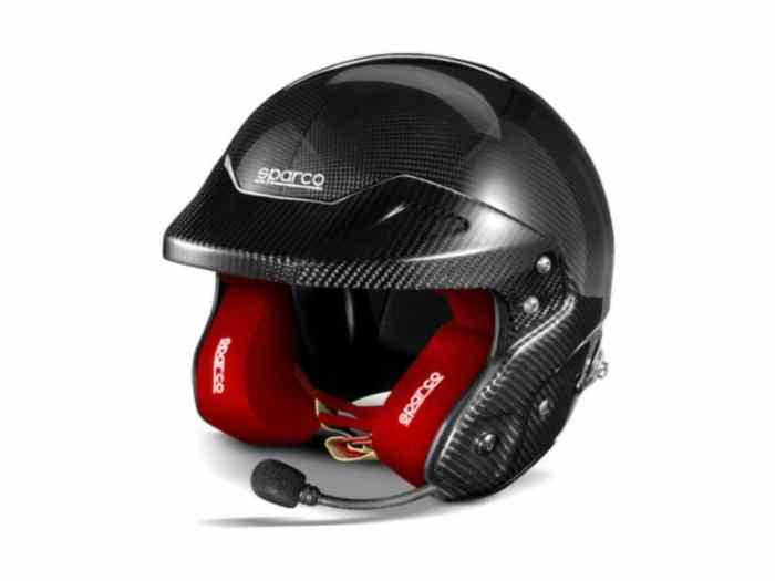 CASQUE JET FIA SPARCO RJ-I CARBONE MOU...