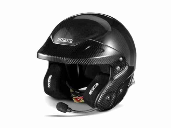 CASQUE JET FIA SPARCO RJ-I CARBONE MOU...