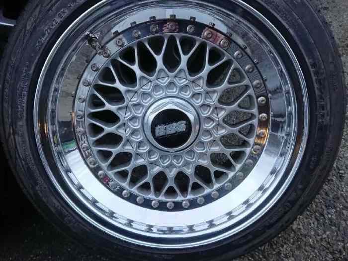 BMW BBS 8jx16 H2 ET20 +9jx16 H2 ET24 KBA Wheels 1