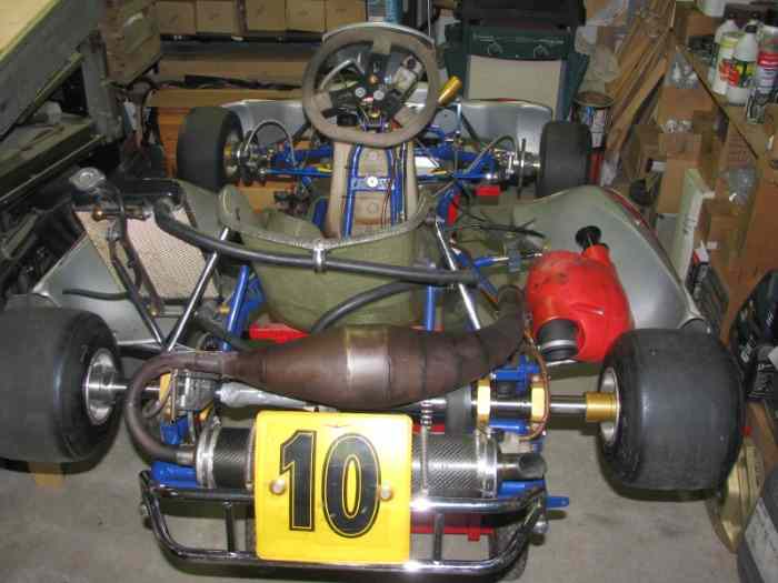 ! VENDU ! Karting 125 à boîte Sodikart Moteur Vortex 1