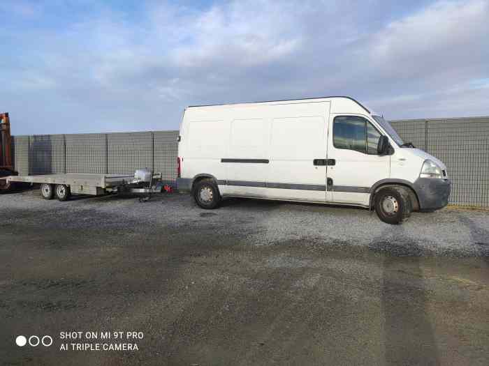 Remorque porte voiture alu 1700 kg