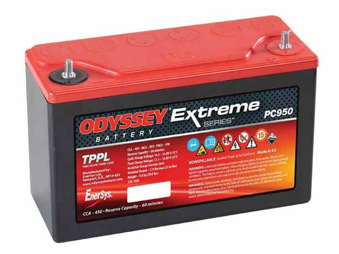 Batterie Odyssey PC950 Extreme 30 - 12...