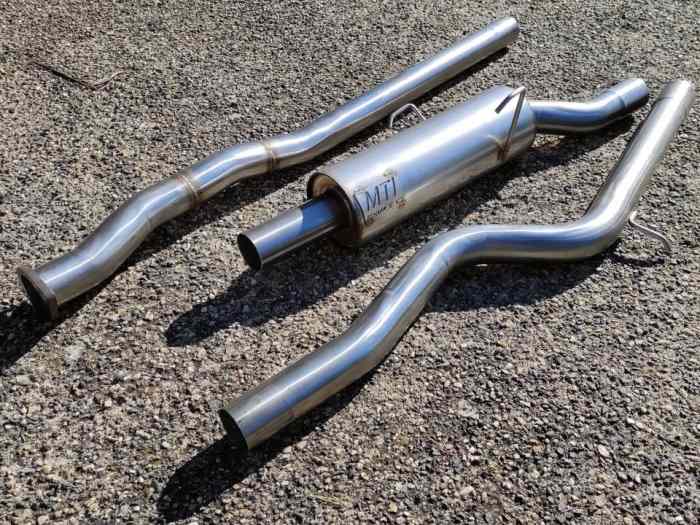 Ligne inox groupe N 106 S16/Saxo VTS