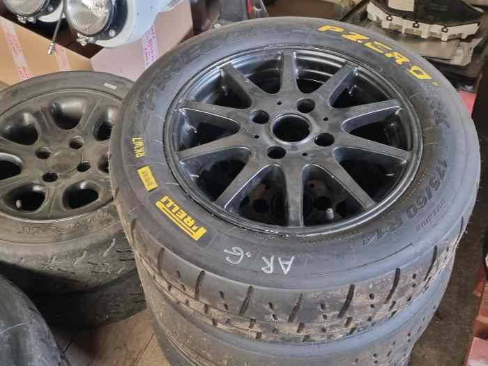 Lot 13 pneus pirelli+ 5 autres en 14 pouces 1