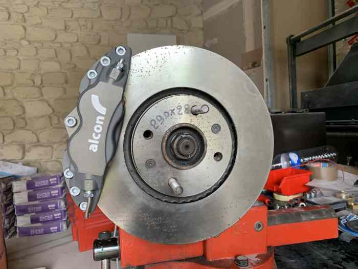 KIT FREINS ALCON 4 PISTONS PEUGEOT / C...