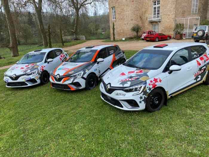 LEZEAU Compétition loue CLIO V Rally 5 Terre 3