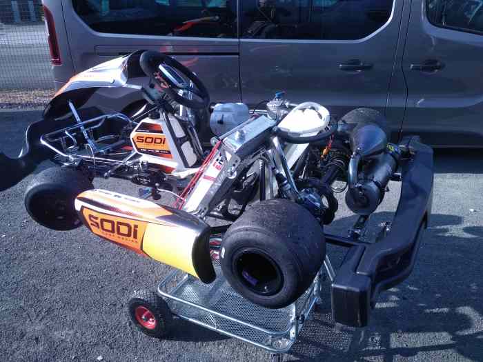 Karting 125 KZ année 2021 + Moteur TM R1 Cédric Sport 3