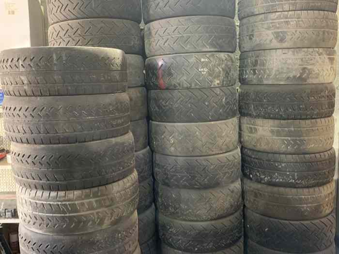 Divers pneus Michelin rallye 18 pouces