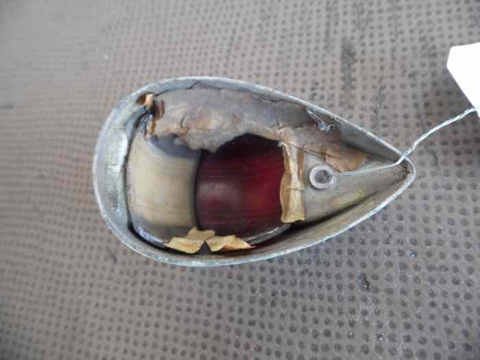 CABOCHON FEU CLIGNOTANT LATERAL RENAULT 4CV & JUVA4 5