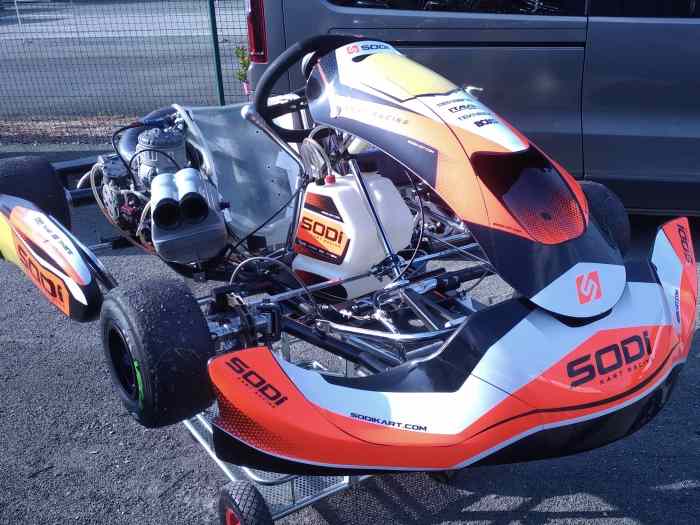 Karting 125 KZ année 2021 + Moteur TM R1 Cédric Sport 0