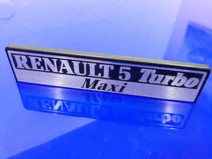 renault 5 turbo 1 tableau de bord monogramme maxi