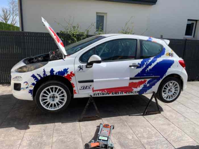 Peugeot 207 RC A8 ou f2000/15 caisse matter R3T 0