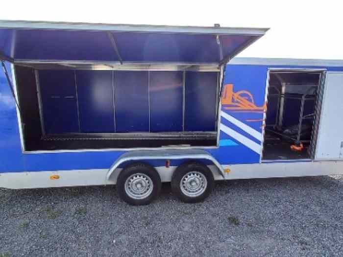Remorque Porte voiture fermée 1